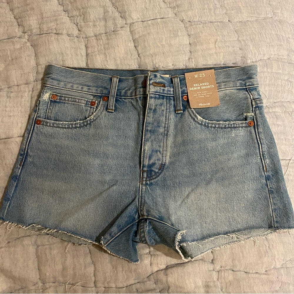 Madewell Relaxed Denim Shorts